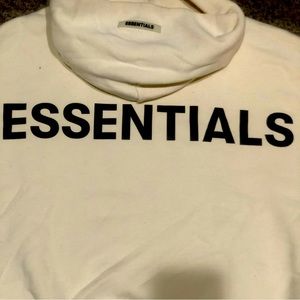 Fear of God ESSENTIALS Cream Hoodie